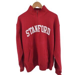Champion Eco Collection Stanford Red Pullover Sweatshirt XL